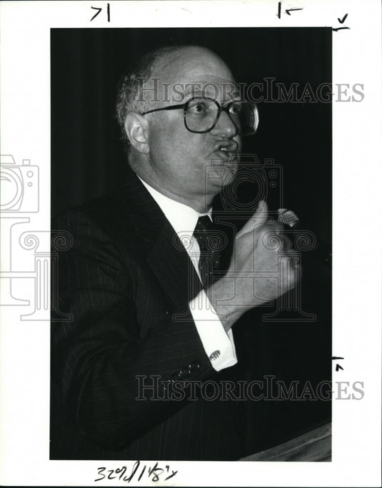 1989 Press Photo Dr Martin Feldstein - Historic Images