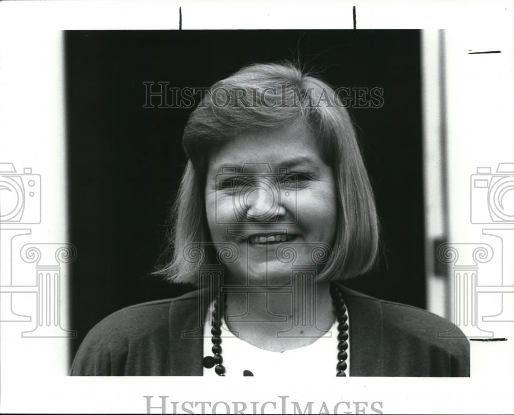 1989 Press Photo Jane Gaydas, Lakewood Centennial commission - Historic Images