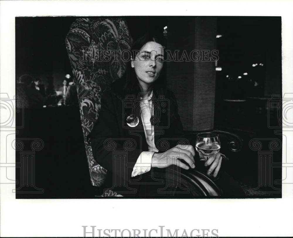 1982 Press Photo Lois Gibbs of Love Canal Fame - Historic Images