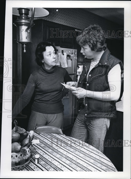 1978 Press Photo Mrs Bob Jewel Evans Son Bobby - Historic Images