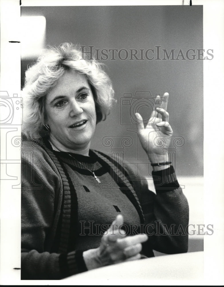 1987, Charotte Fedders, ex-wife of SEC official written book - Historic Images