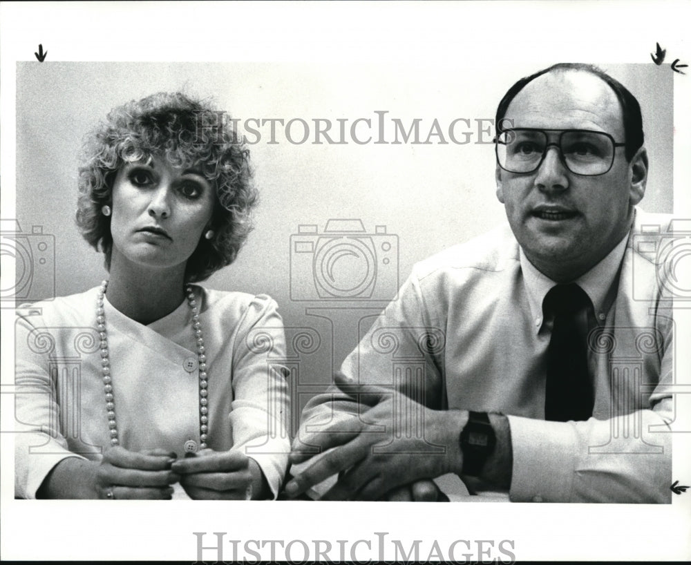 1987 Press Photo William Handel, Dir of the Center for Surrogate Parenting - Historic Images