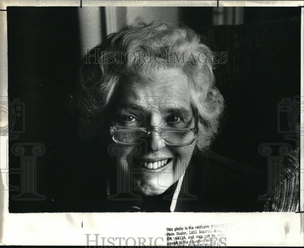 1989 Press Photo K. Helen Graham, board of education pres - Historic Images