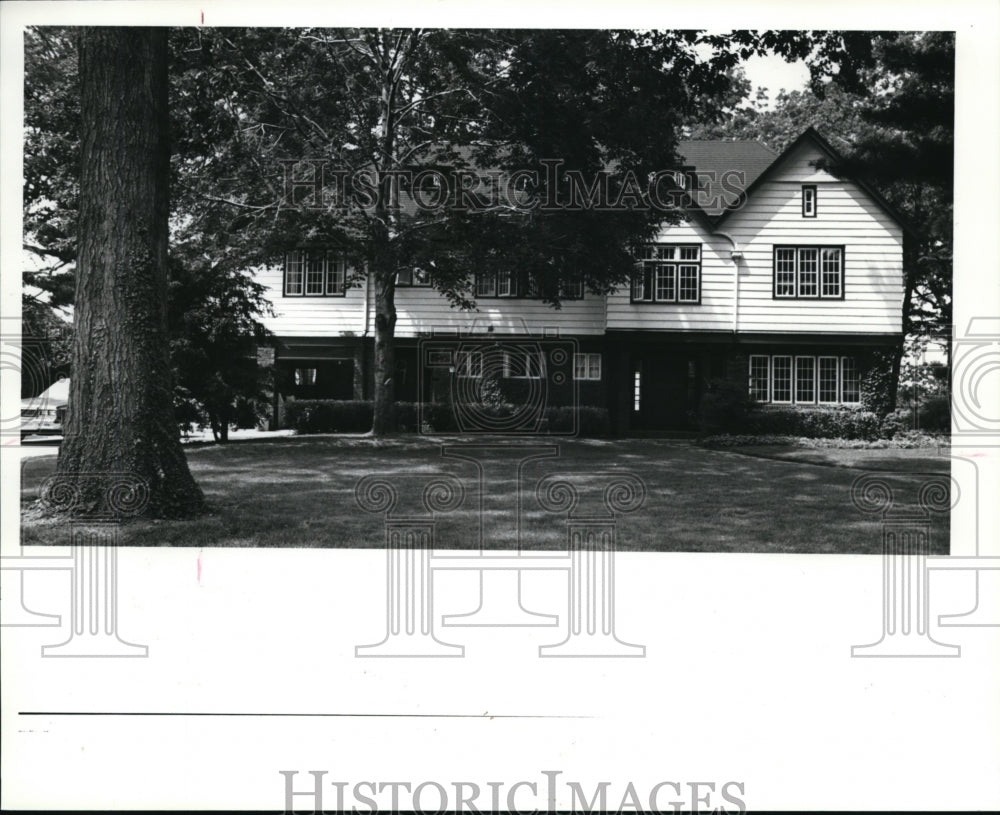 1989 Press Photo Rep. Ed Feighan&#39;s house at 15410 Ridgewater in Lakewood - Historic Images