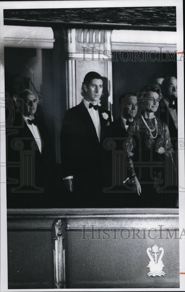 1977 Press Photo England R.F- Prince Charles- Visit to US Cleveland - Historic Images