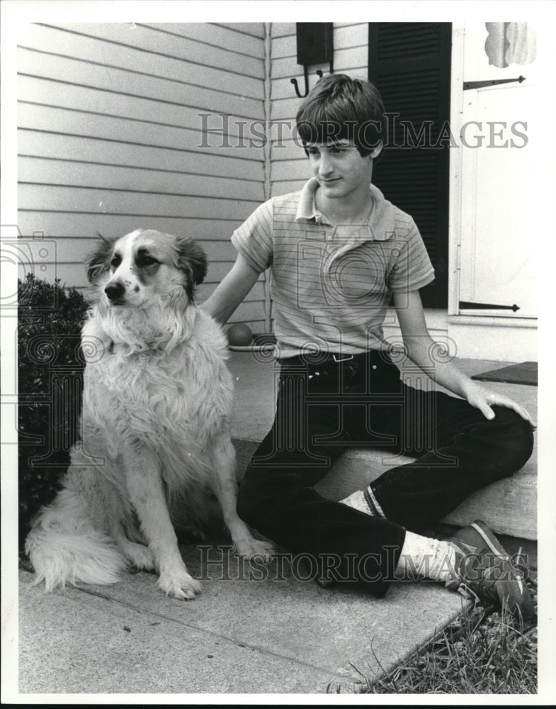 1984 Press Photo David DiCarlo age 14, of North Olmsted - Historic Images