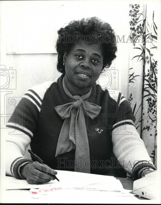 1985 Press Photo Rainbow Youth Shelter...Bennie Gaines, Coordinator - Historic Images