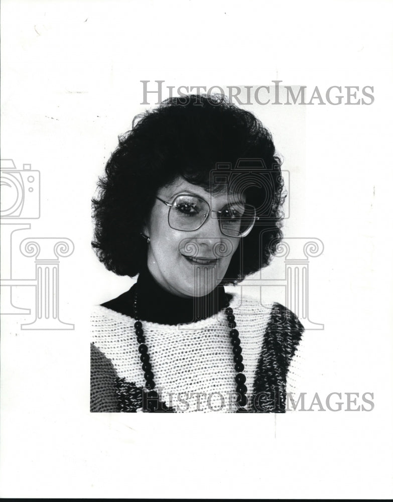 1989 Press Photo Rosemary Galada, head of the Geauga Co. witness protection prog - Historic Images