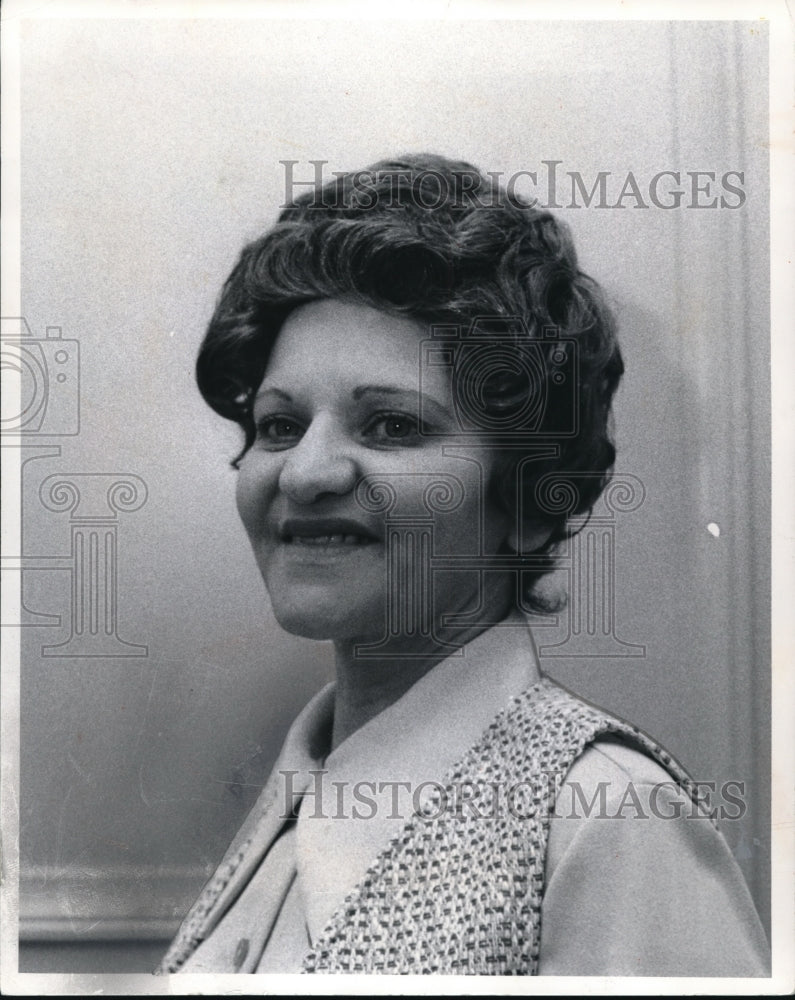 1972 Press Photo Miss Ann Seraci Cleveland School Board - cva13486 - Historic Images