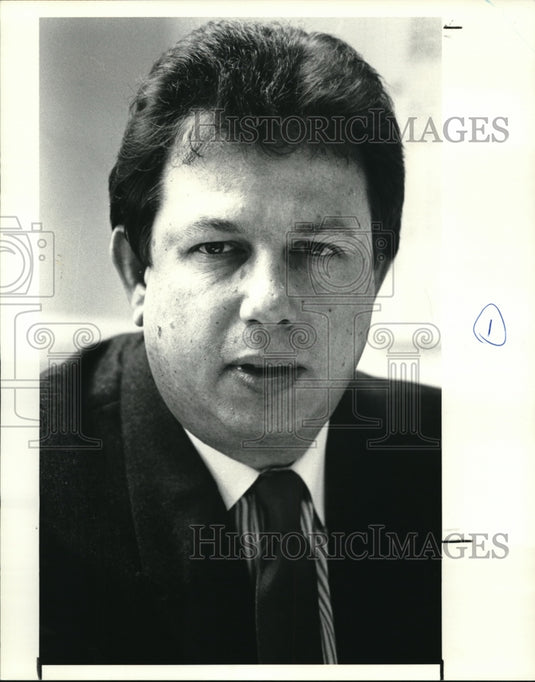 1988 Press Photo Thomas Gerhard gen. Development corp. - Historic Images