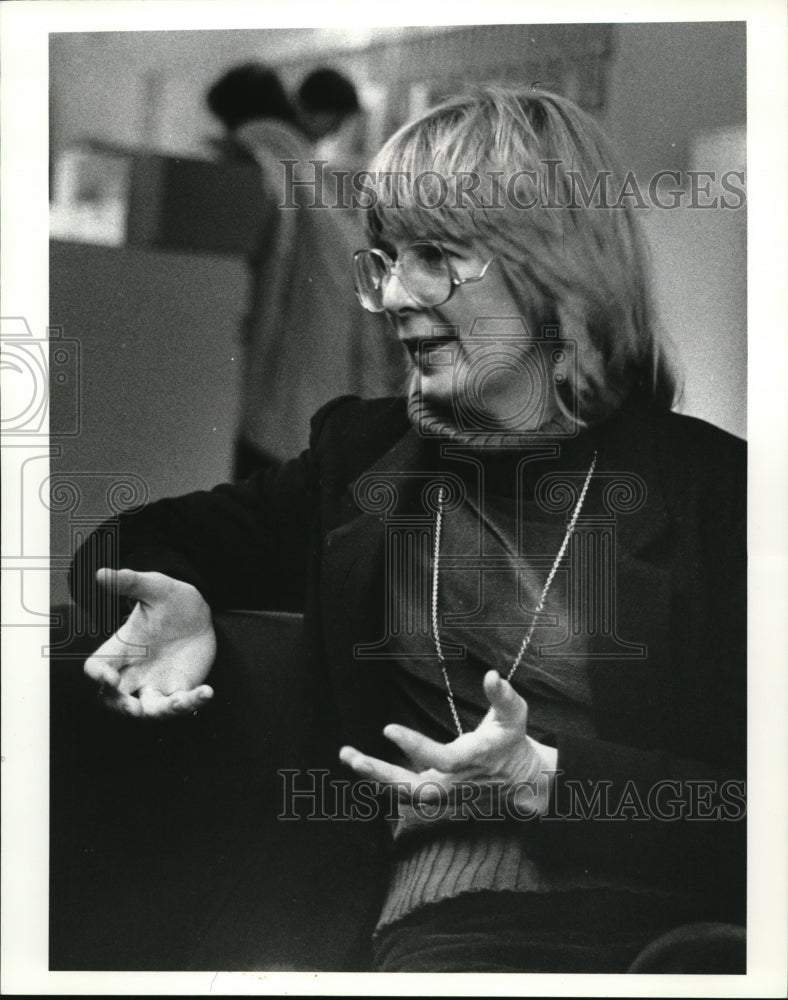1983 Press Photo Barbara Ehenreich feminist and activist - Historic Images