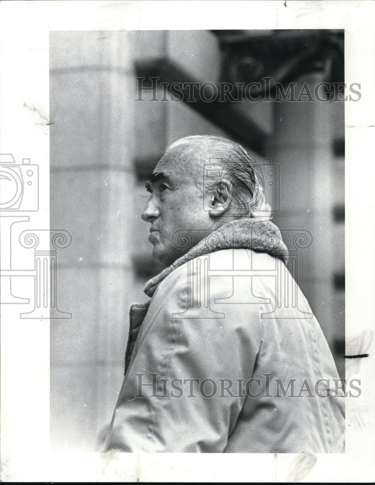 1989 Press Photo Harold Friedman arrives to testify - Historic Images