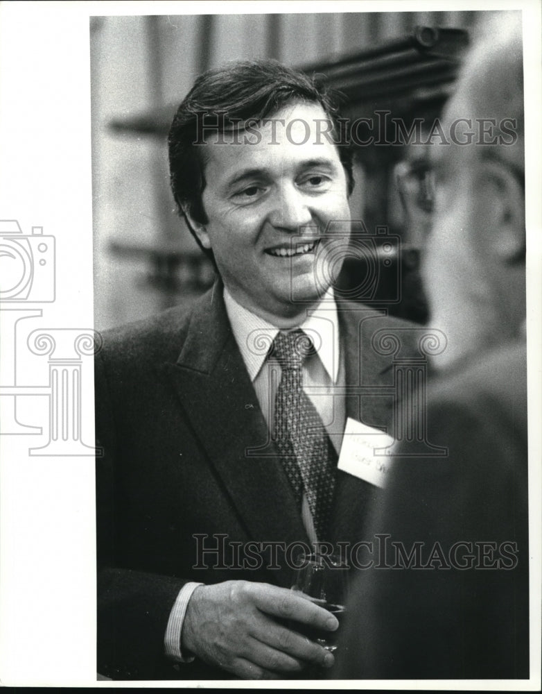 1983 Press Photo Nicholas Gage Author - Historic Images