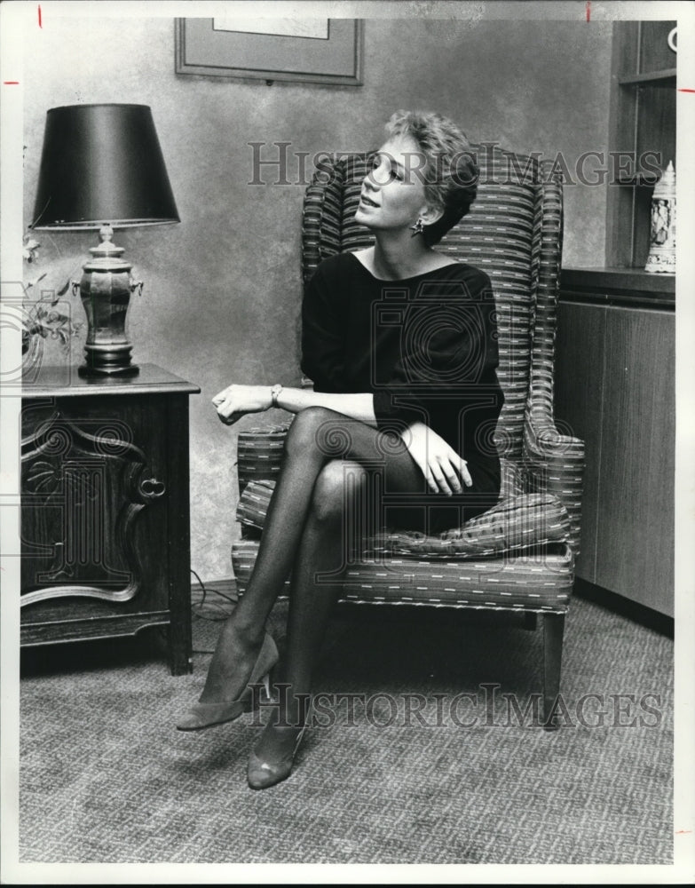 1985 Press Photo Marla Fries - Historic Images