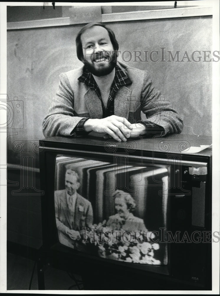 1983 Press Photo Bob Duffner TV Trivia expert - Historic Images