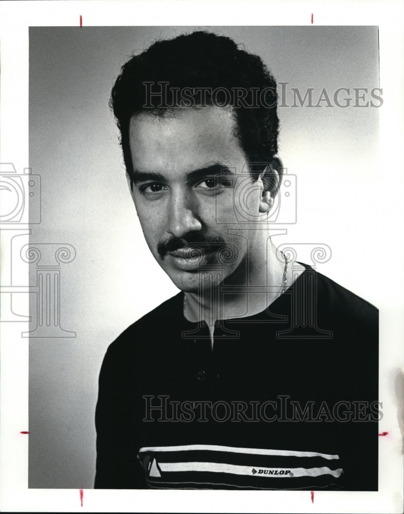 1988 Press Photo Israel Diaz - Historic Images