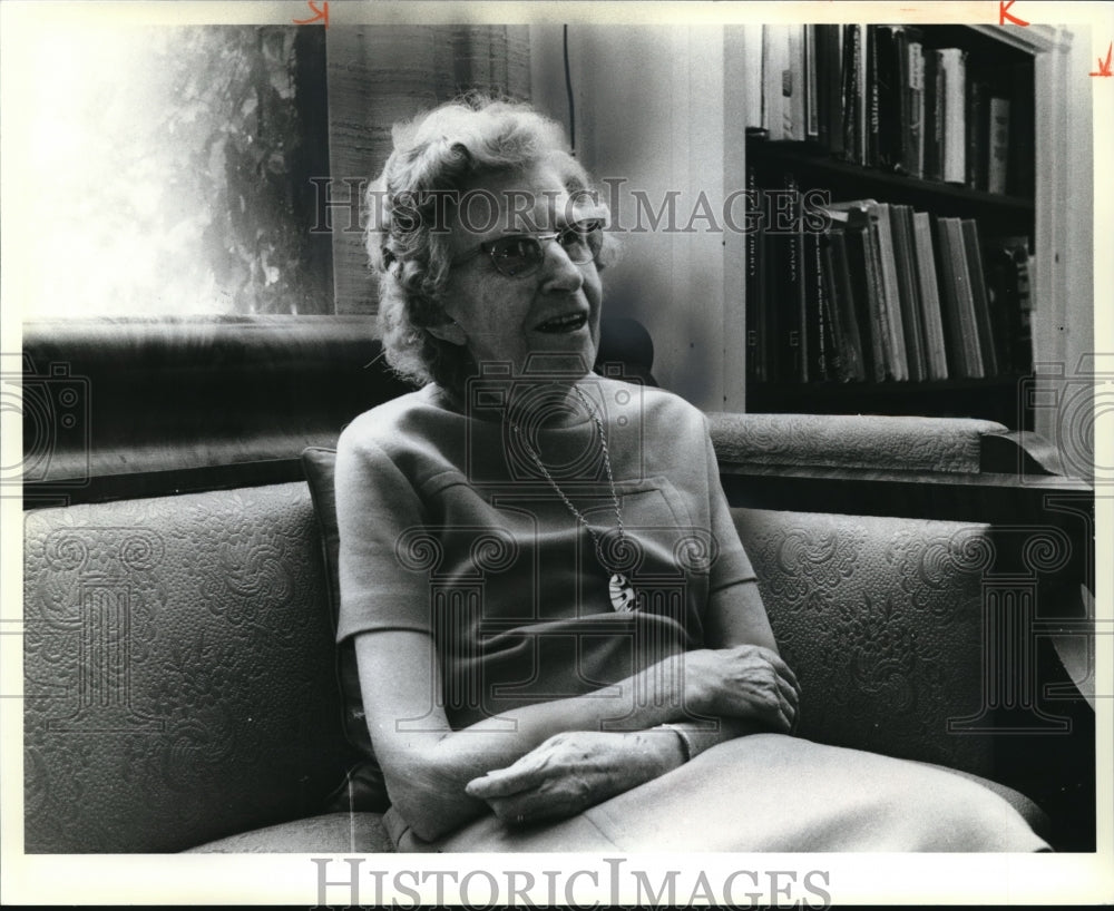 1979 Press Photo Mary C. Frier Mortessori School Founder - Historic Images