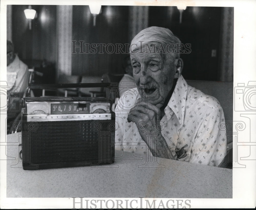 1973 Press Photo Charles Evans - Historic Images