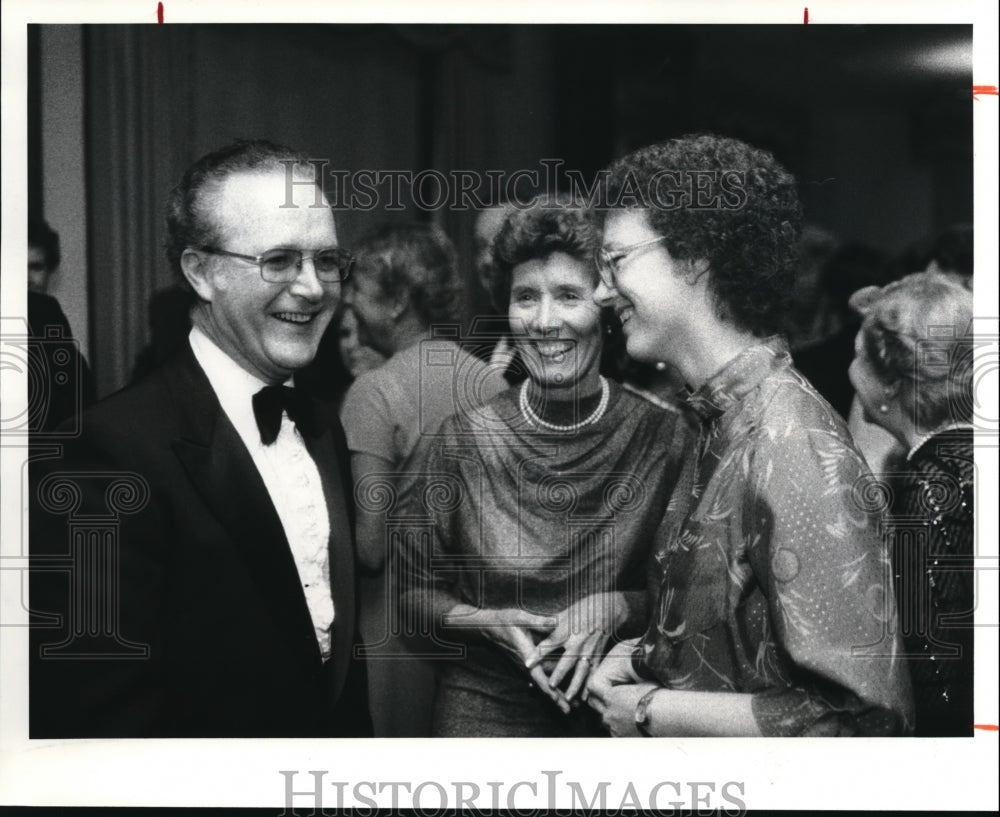 1980 Press Photo James D. FitzGerald president of the Northern Ohio Lung Associa - Historic Images