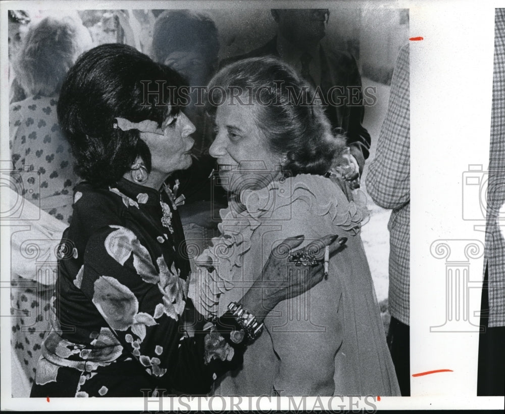 1978 Press Photo Mrs. Maurice Singer Dorothey Fuldheim her 85th birthday - Historic Images