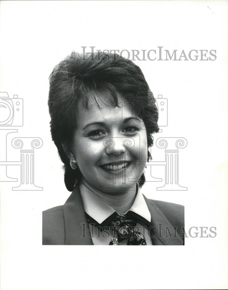 1986 Press Photo Chevas Regal Young Entrepreneur Award Winner Denise Fugo - Historic Images