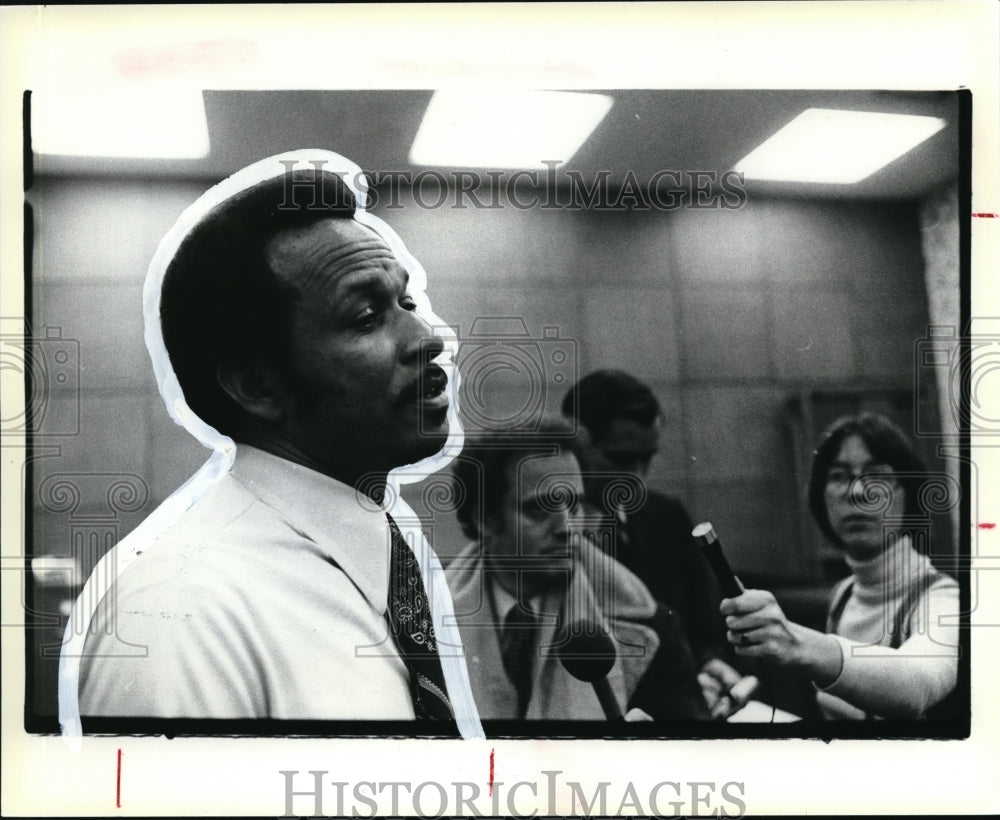 1978 Press Photo Council President George Forbes - Historic Images