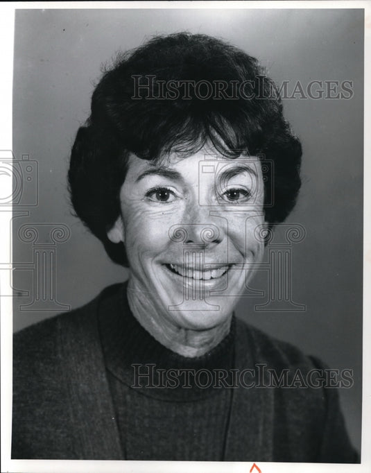 1975, Mrs. Alvin Fisher, President of Play House Women's Committee - Historic Images
