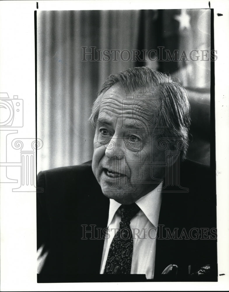 1988, John Flower, acting CSU President - cva14528 - Historic Images