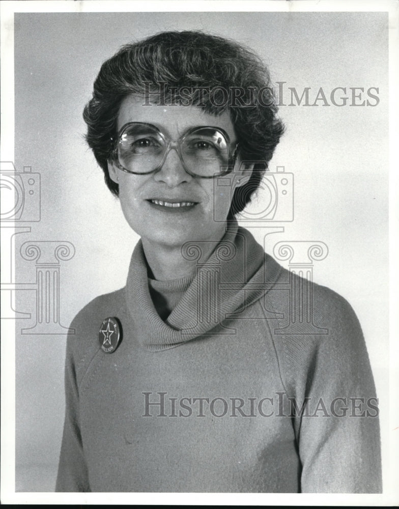 1983 Press Photo Daisy Ford  is the local chapter chairman - Historic Images