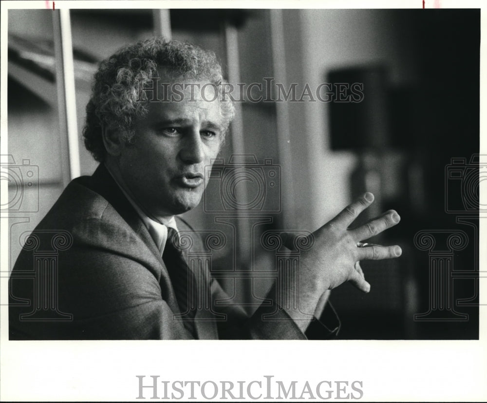 1980 Press Photo Neil Goldschmidtis the Secretary of Transportation - Historic Images