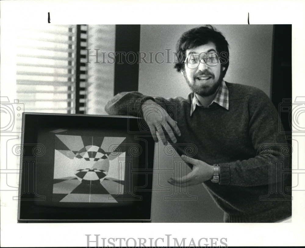 1984 Press Photo Andrew S. Glassner - Historic Images