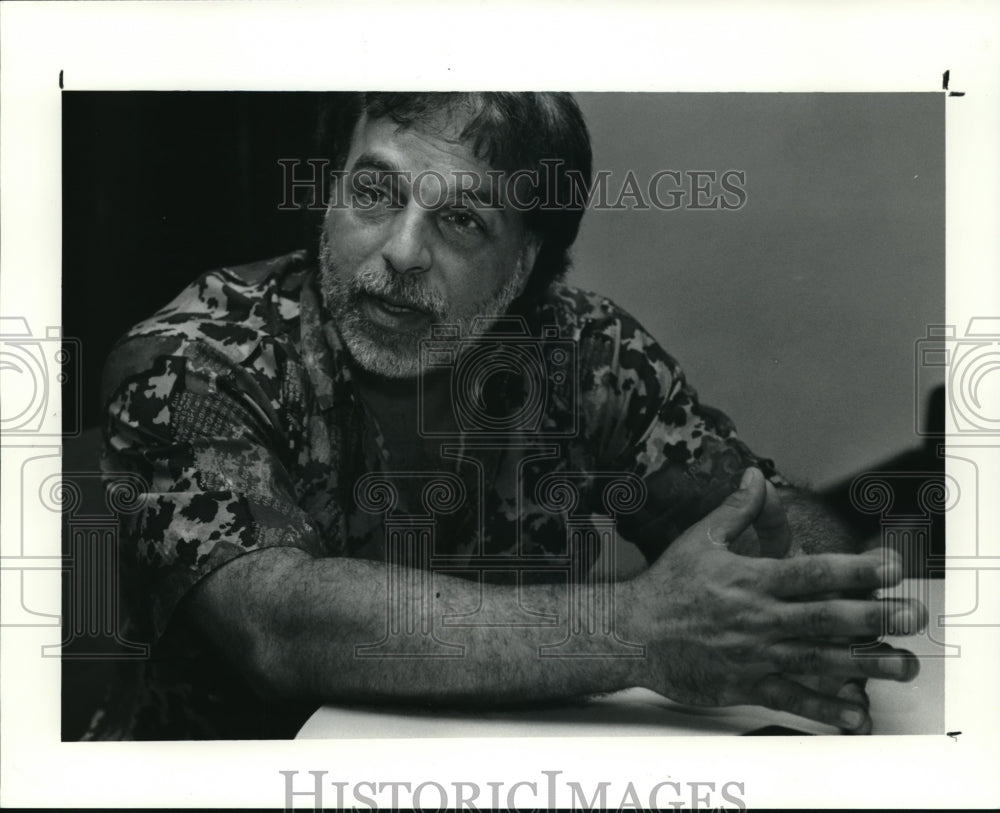 1991 Press Photo Michael Gregorio, Author of Musical Oh Jonah - Historic Images