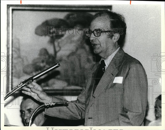 1979 Press Photo  The Chairman of Centurior Energy Corp, Robert M. Ginn - Historic Images
