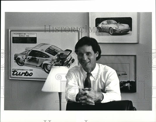 1986 Press Photo Gary Golenberg is the president of Penco - Historic Images