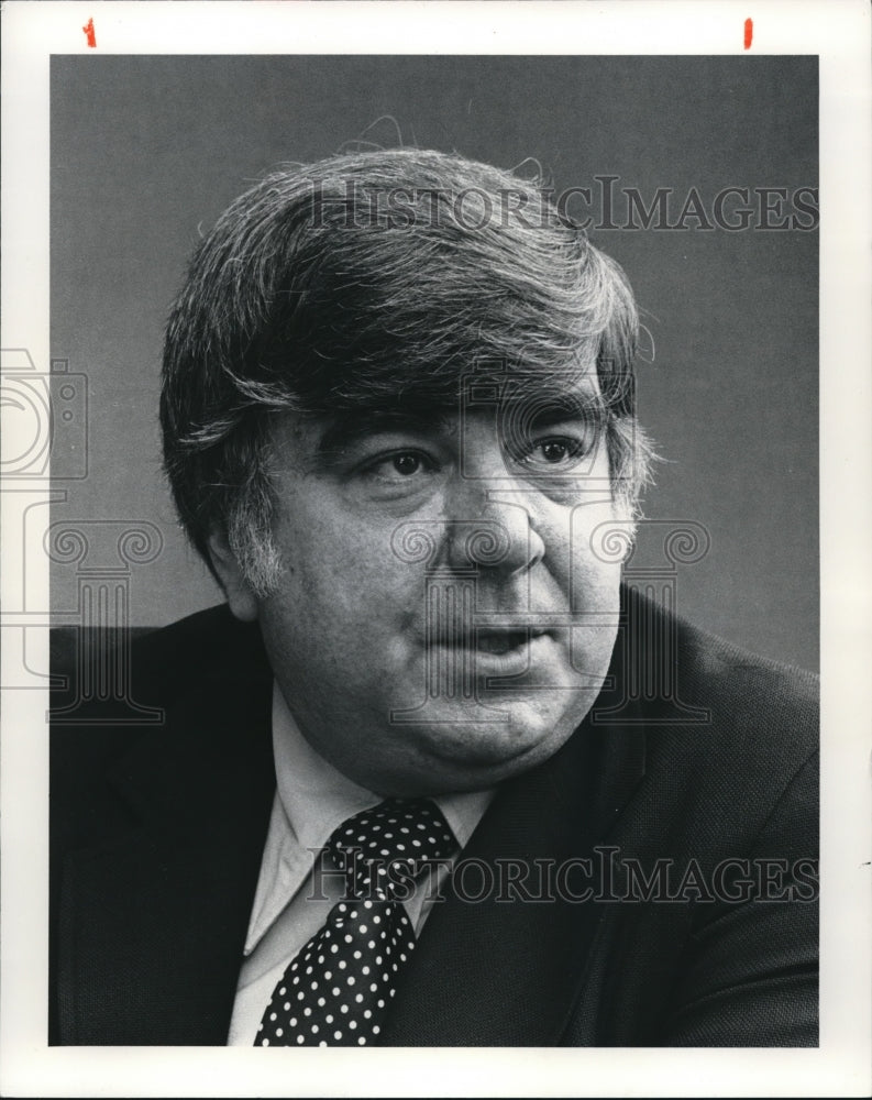 1977 Press Photo John O. Gibson, Home Security Specialist - Historic Images