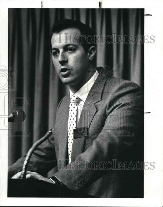 1987 Press Photo Charles Giunta - Historic Images