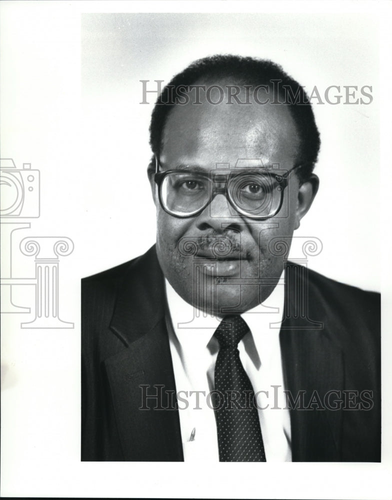 1989 Press Photo Ward 3 candidate Ed Gilliam - Historic Images
