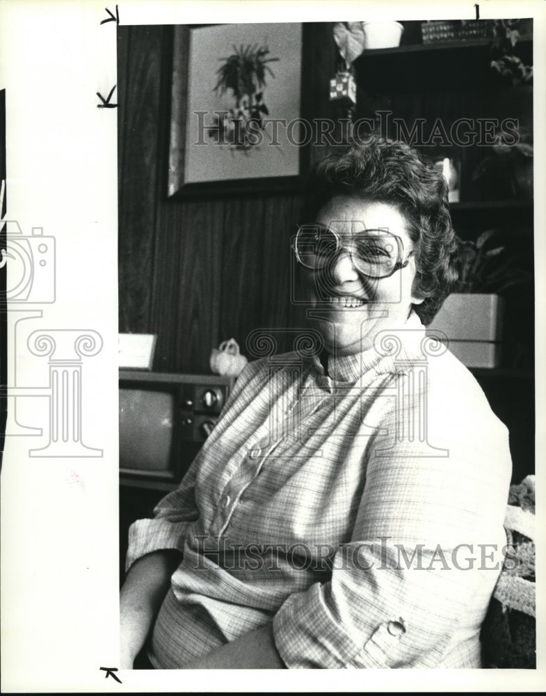 1983 Press Photo  Adrienne Gillissie is the 50,000 dollar sweepstakes winner - Historic Images