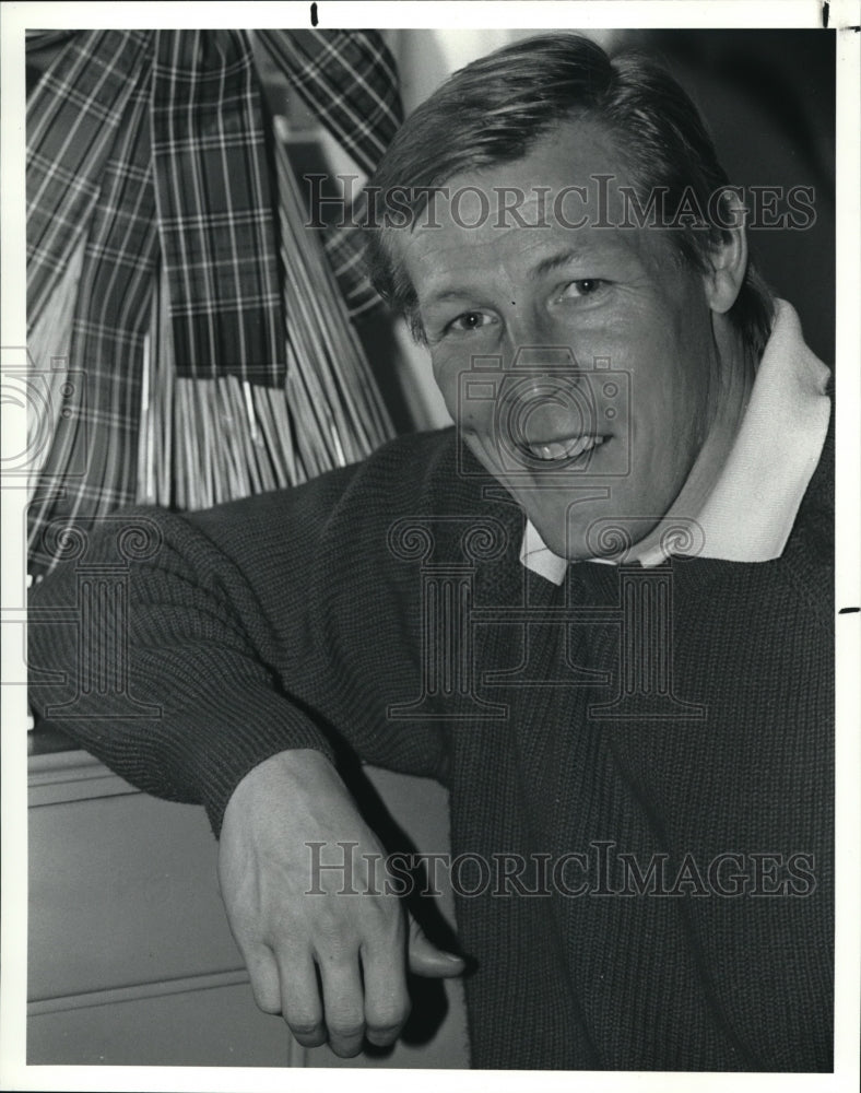 1990 Press Photo Cleveland Crunch Head Coach-Kai Haaskivi - cva15582 - Historic Images