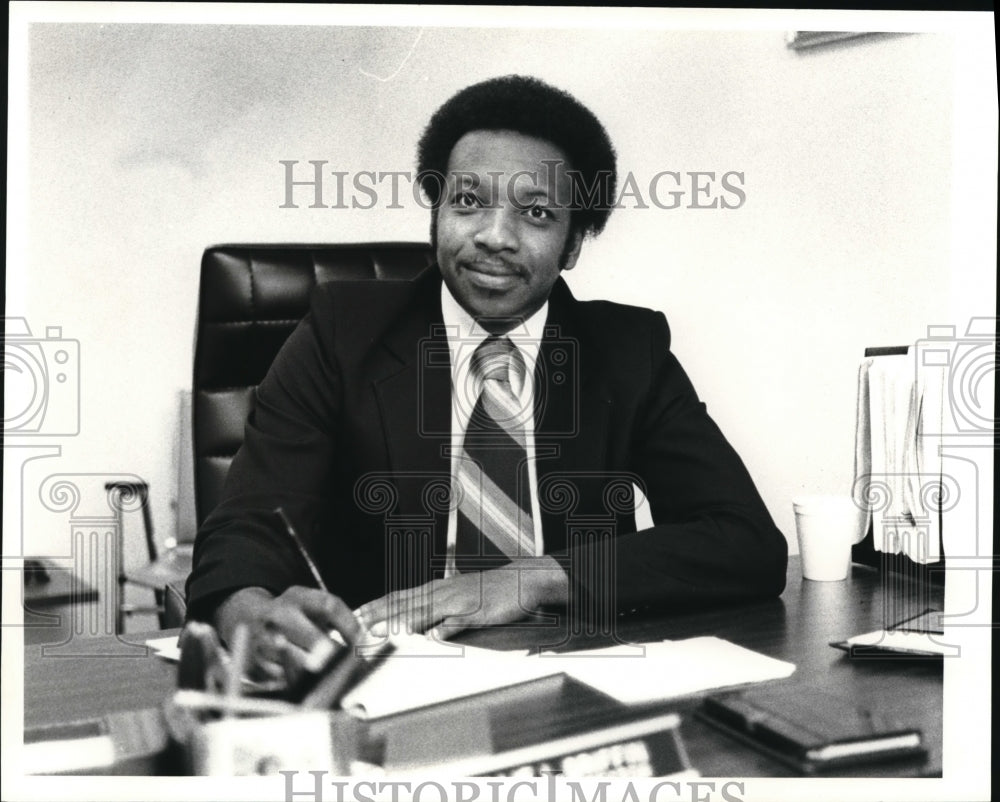 1980 Press Photo Willie Griffin, black forces director - Historic Images