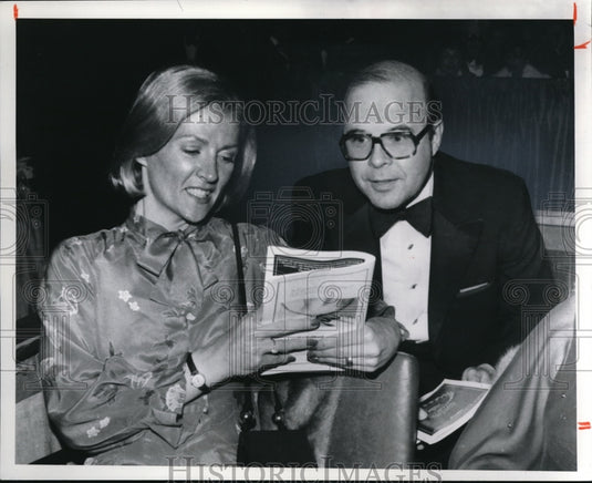1978 Press Photo The New Boxholders at the opening night Mr. And Mrs. Rey Groves - Historic Images