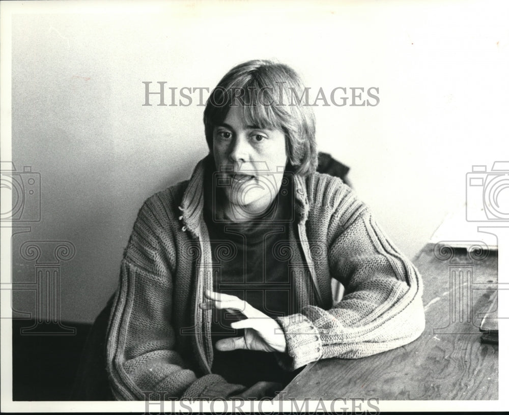 1980 Press Photo Deirdre Griswold - Historic Images