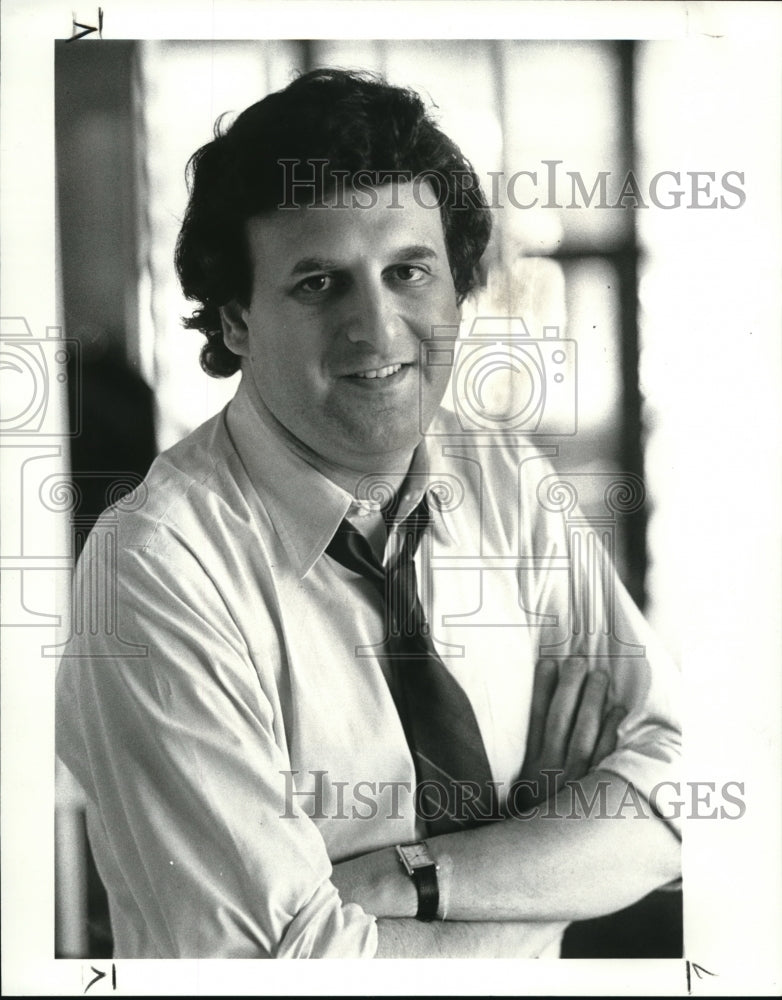 1983 Press Photo  The author Bob Greene - Historic Images