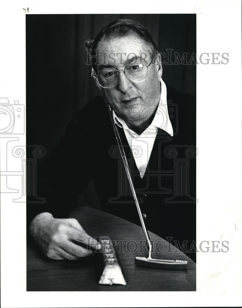 1991 Press Photo Craig Harlan, General Manager of Brush Wellman - cva16054 - Historic Images