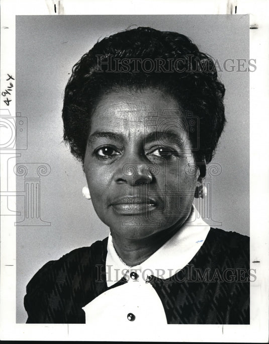 1985 Press Photo Judge Sarah J. Harper - Historic Images