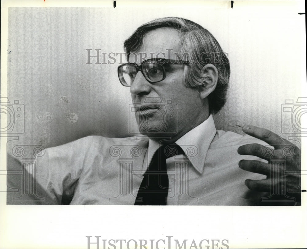 1979 Press Photo David Halberstam is an American journalist and historian - Historic Images