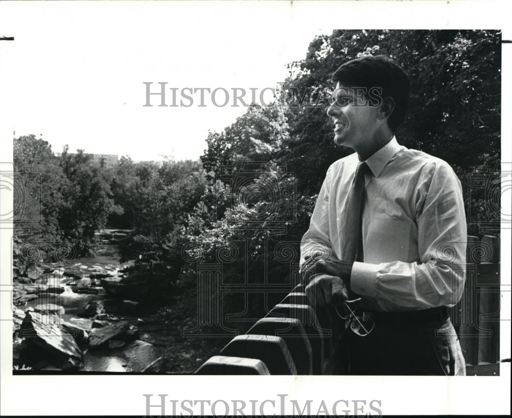 1988 Press Photo The new Park Director Vern Hartenburg - Historic Images