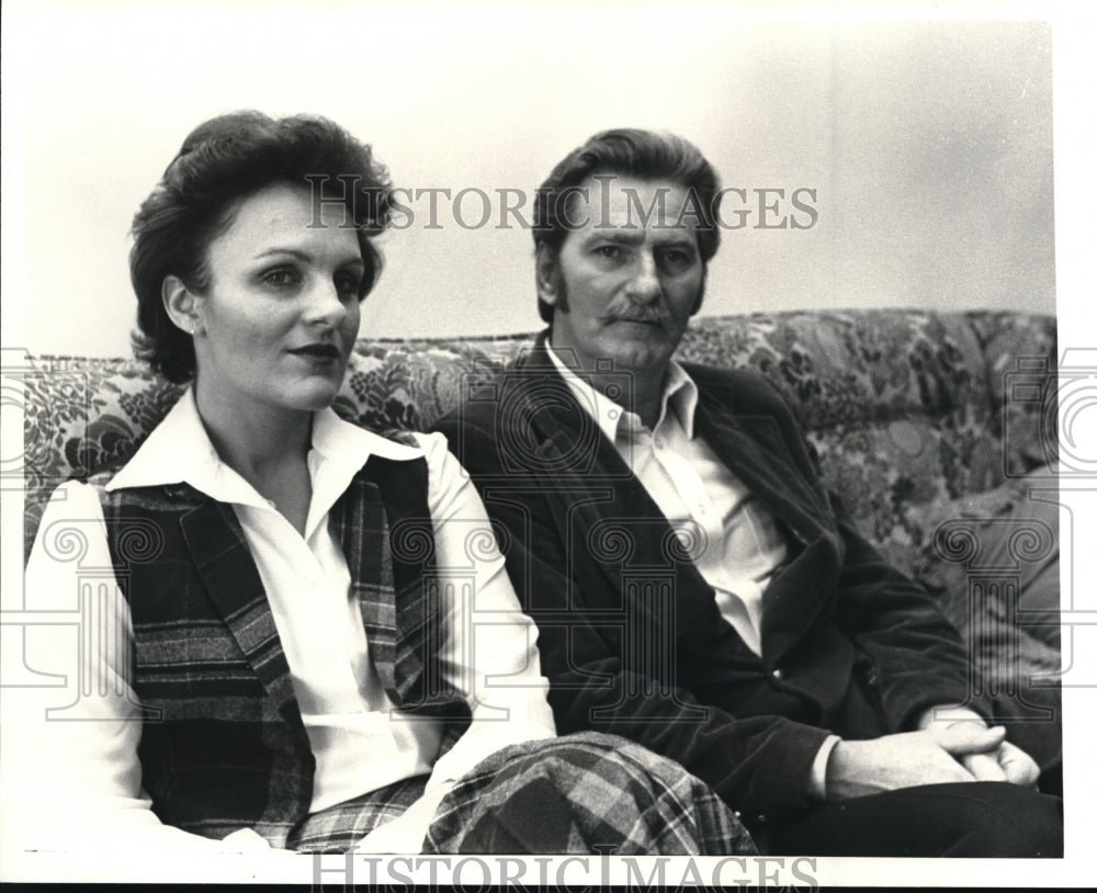 1981 Press Photo Don & Diana Harrell (Akron Ohio) - Historic Images