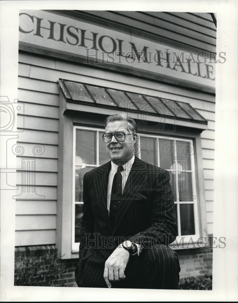 1981 Press Photo Chisholm Halle - Historic Images