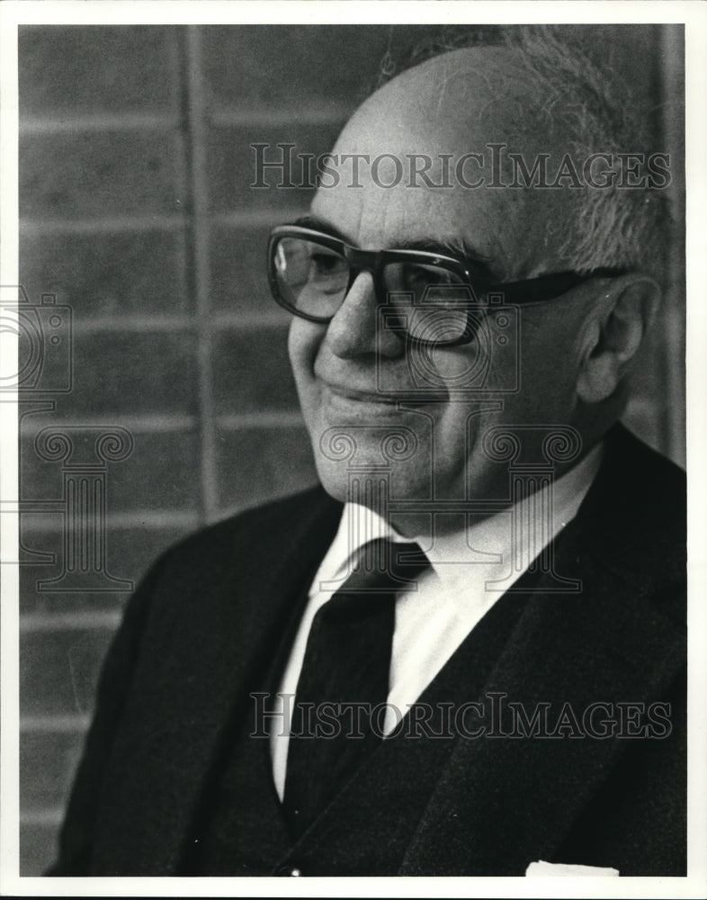 1981 Press Photo Oscar Handlin - Historic Images